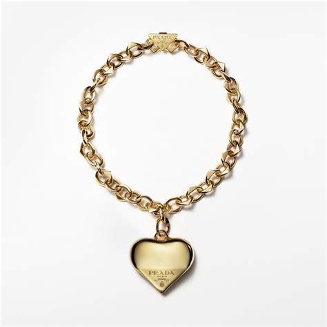 prada triangle pendant necklace|heart charm necklace magenta prada.